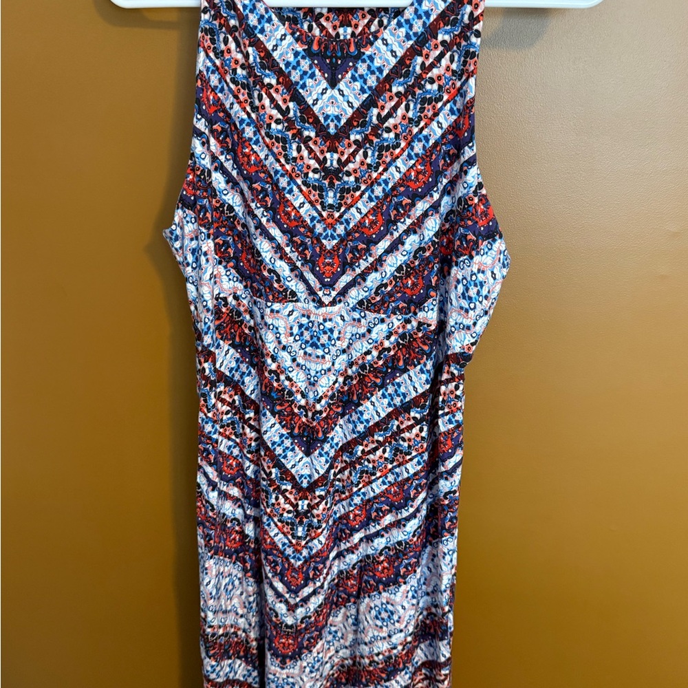Athleta Chevron Pattern Dress